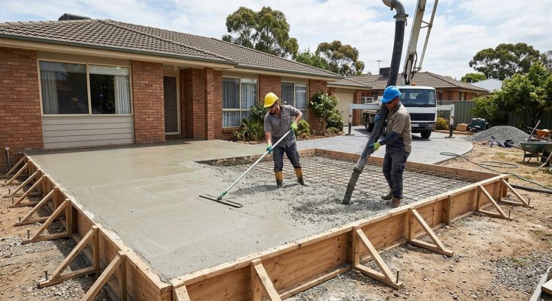 Deck Concrete Pouring Service