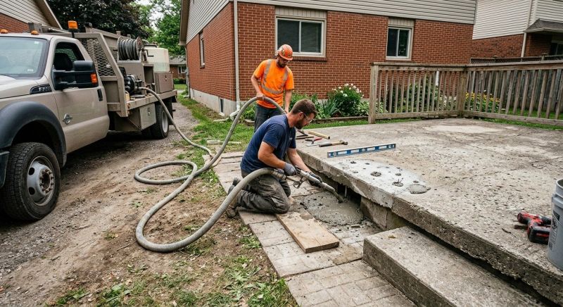 Deck Concrete Pouring